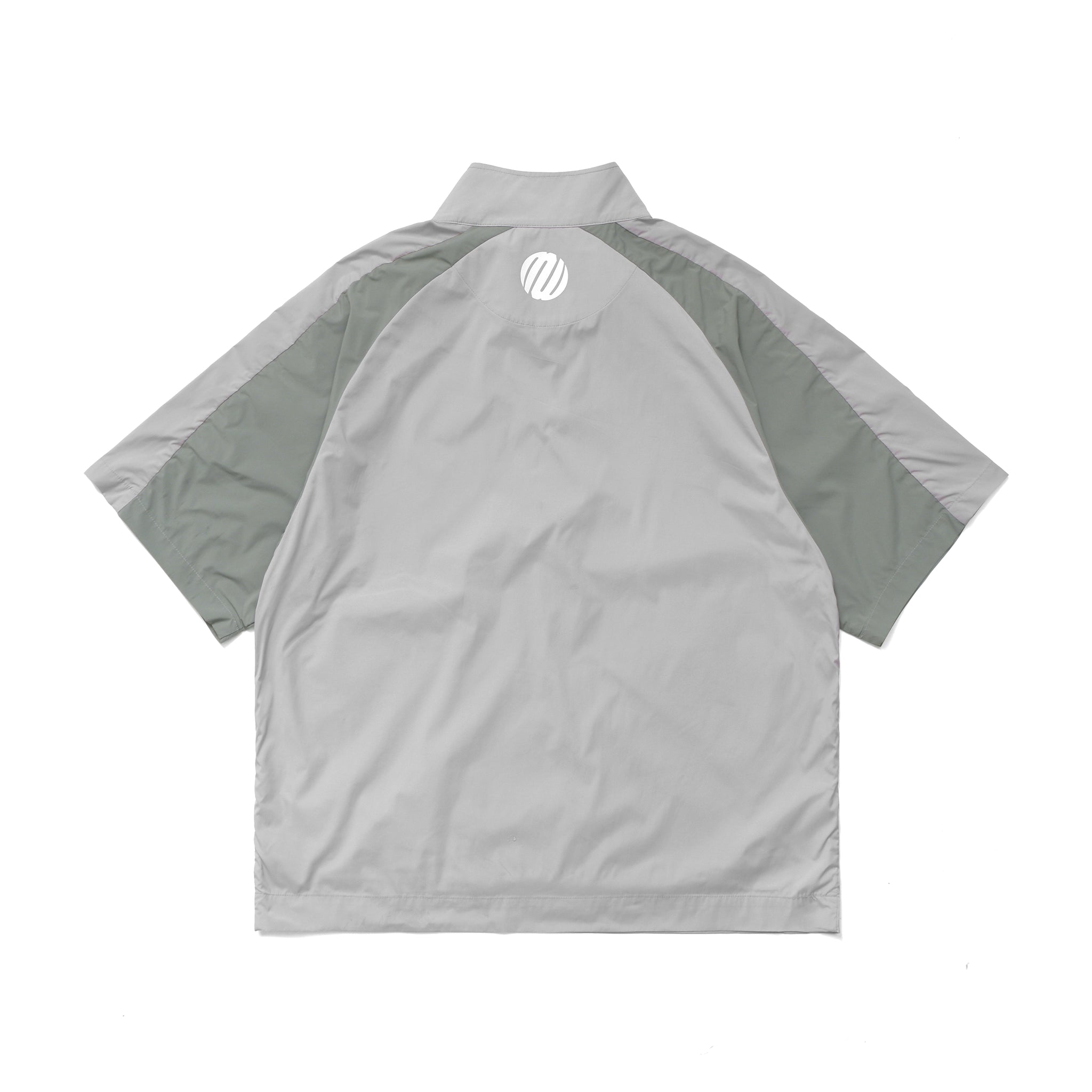 Short Sleeve Paneled Wind Shirt