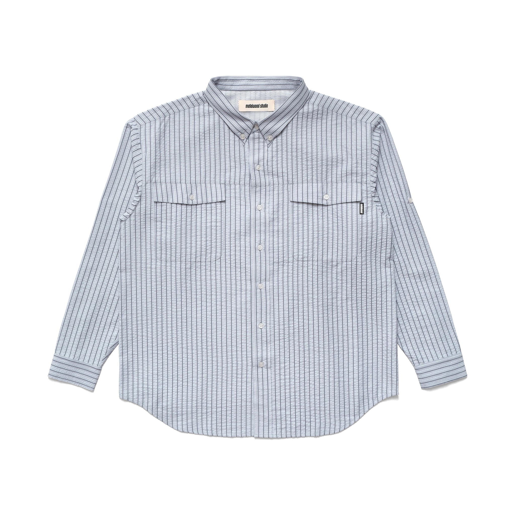 Seersucker Fishing Shirt