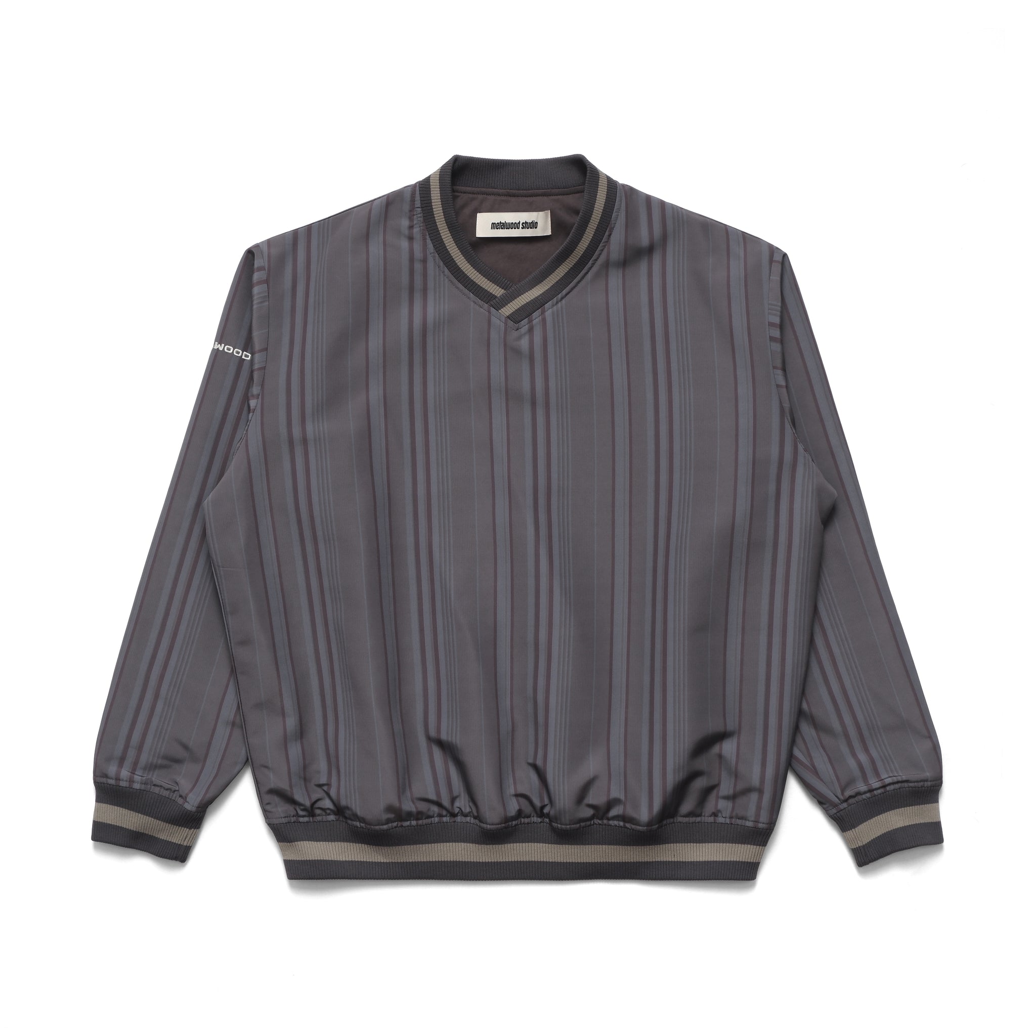 Lined V-Neck Windbreaker