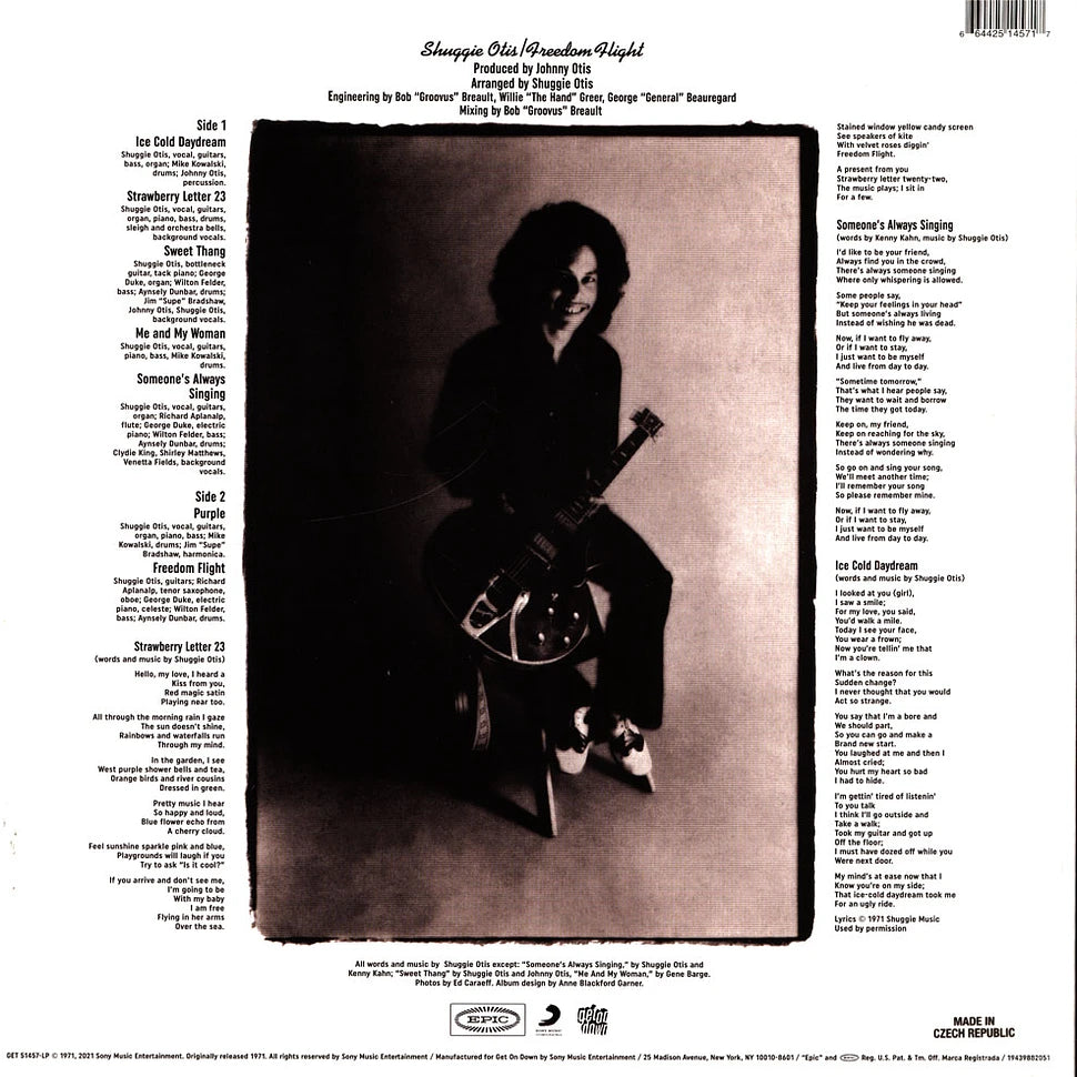Shuggie Otis - Freedom Flight – VERY SPECIAL