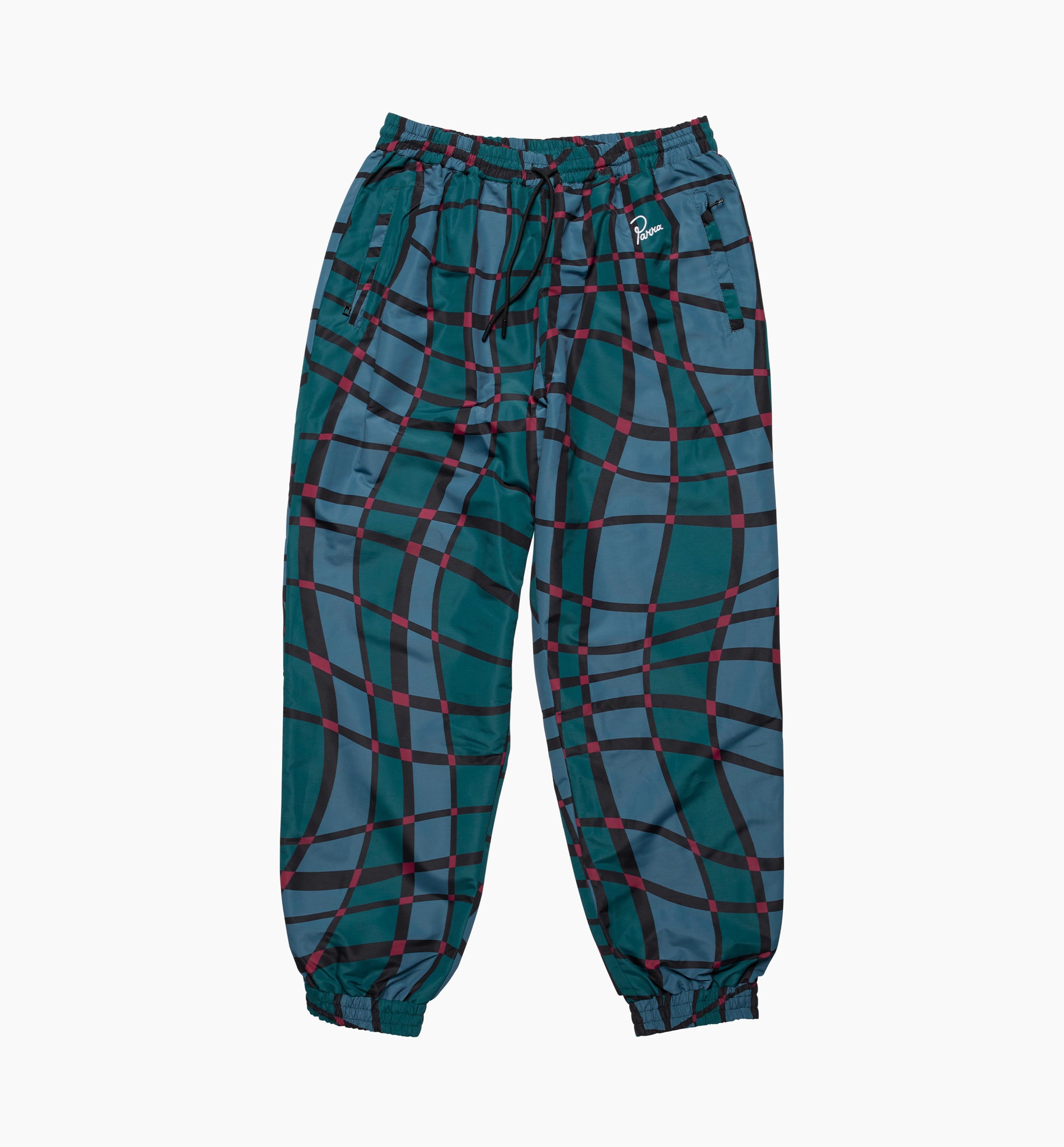 Squared Waves Pattern Track Pant