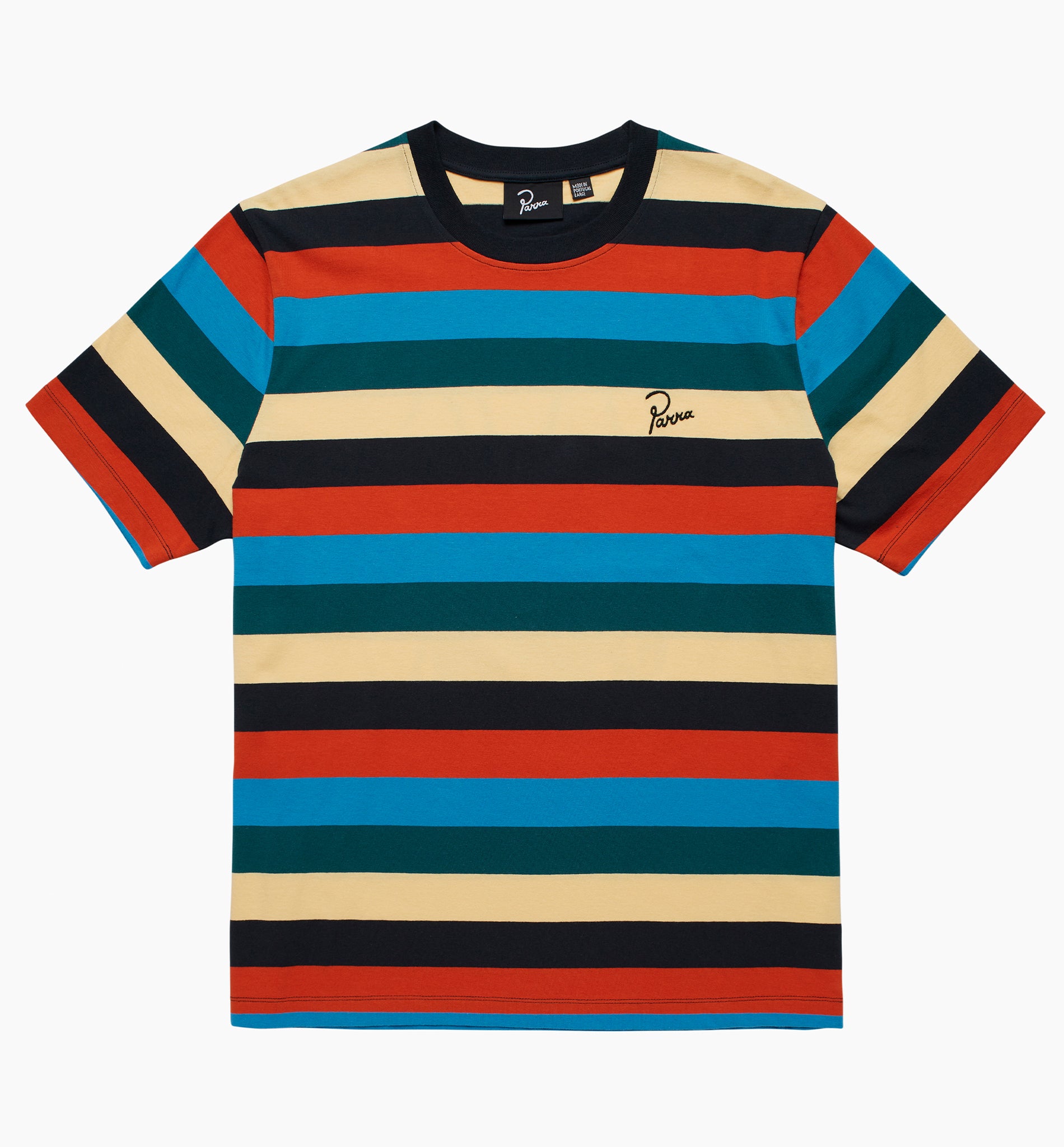 Stacked Pets on Stripes T-Shirt