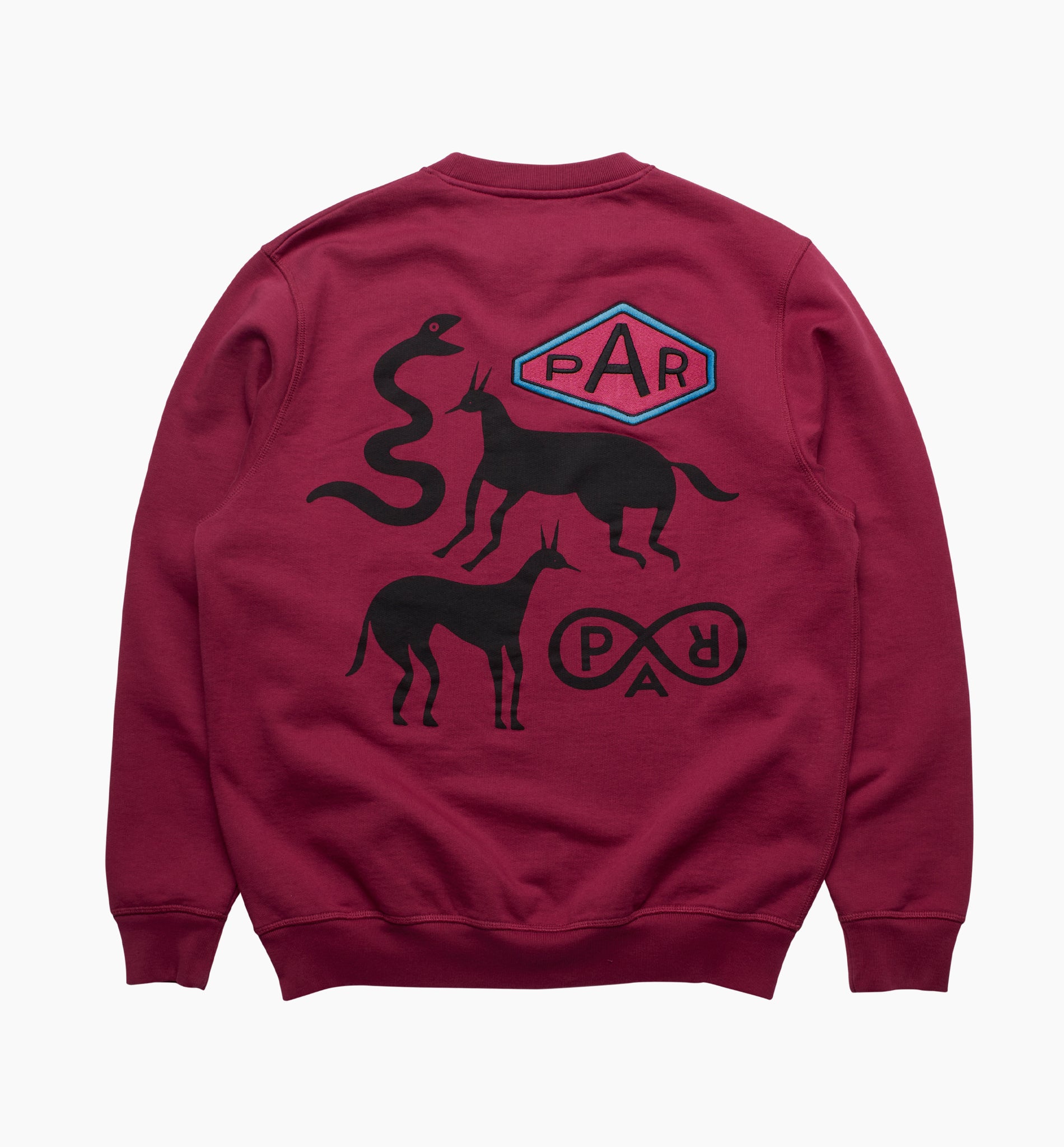 Snaked by a Horse Crew Neck Sweatshirt