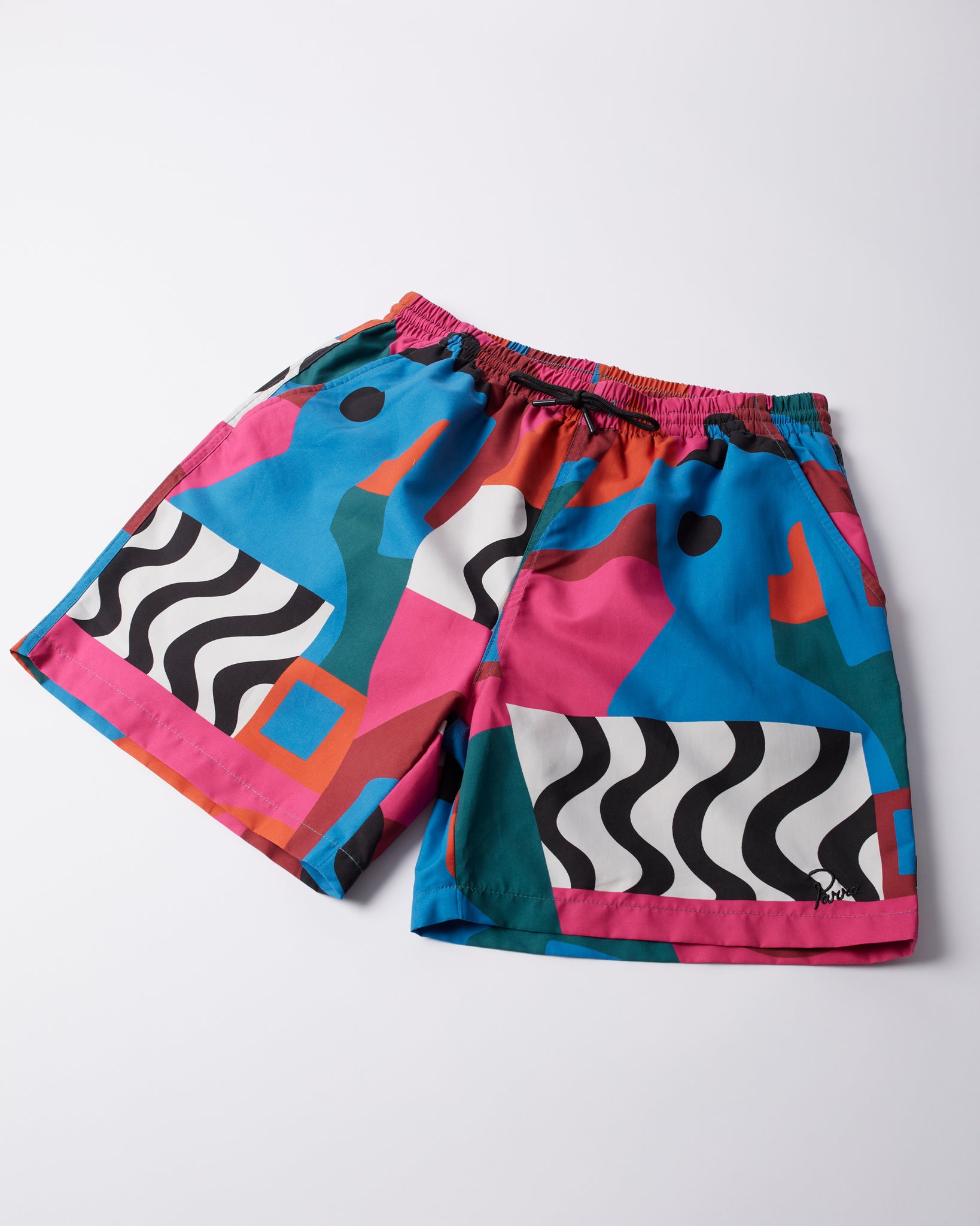 Distorted Water Swim Short