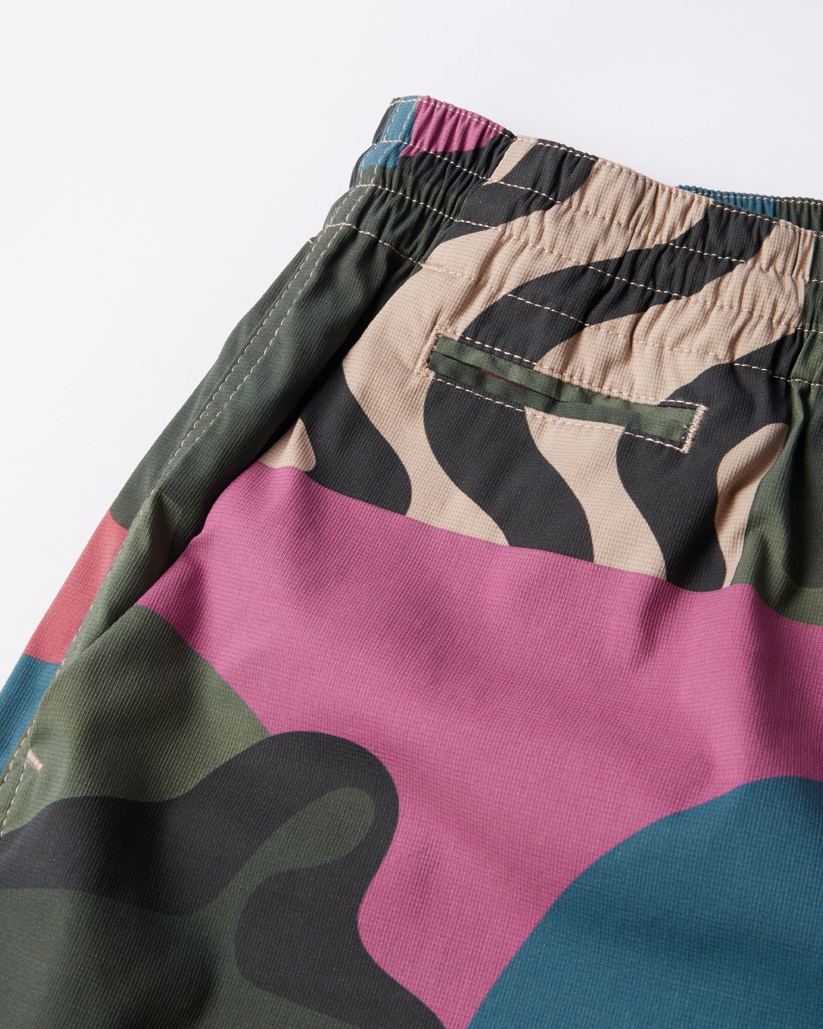 Distorted Camo Short