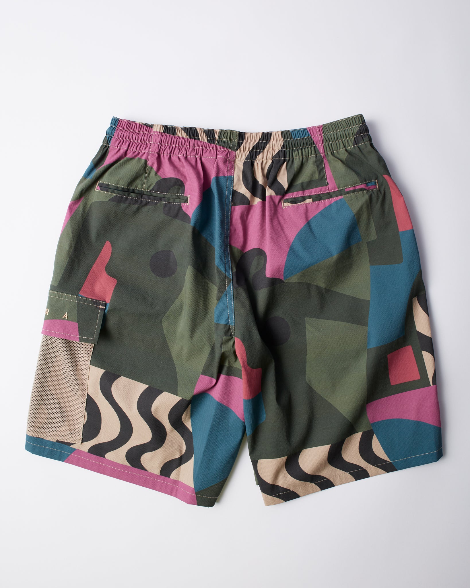 Distorted Camo Short