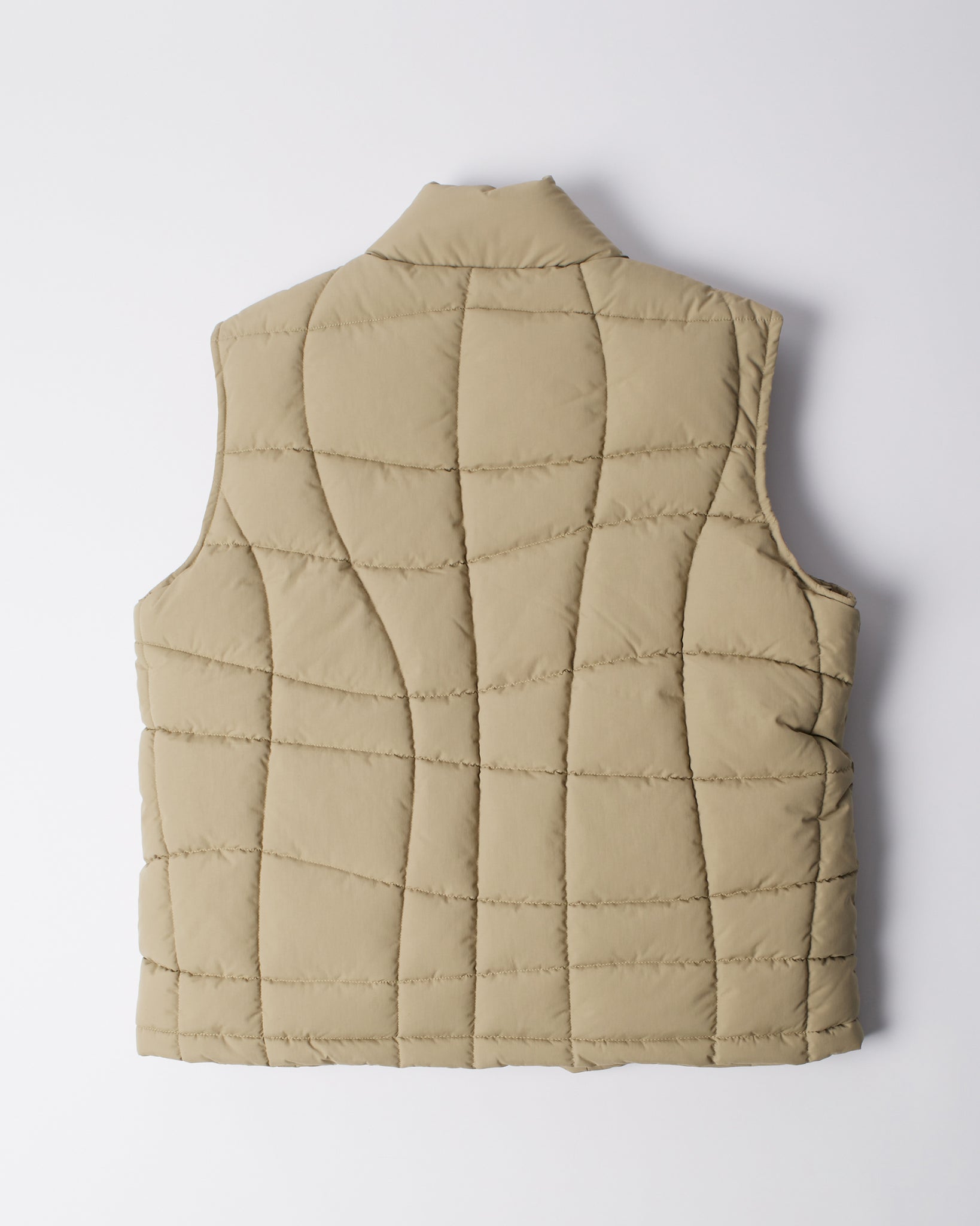 Waved Alien Puffer Vest