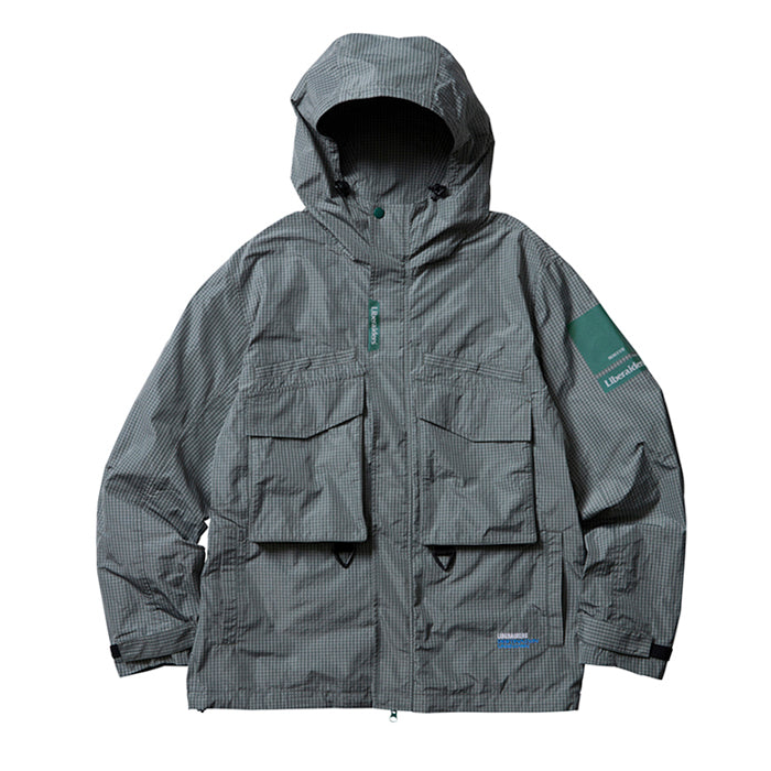 Grid Cloth Parka