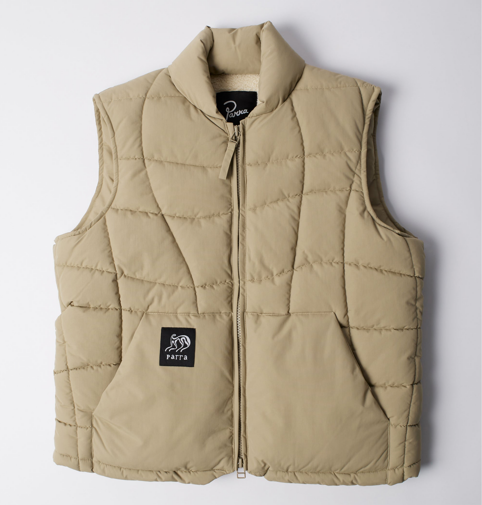 Waved Alien Puffer Vest