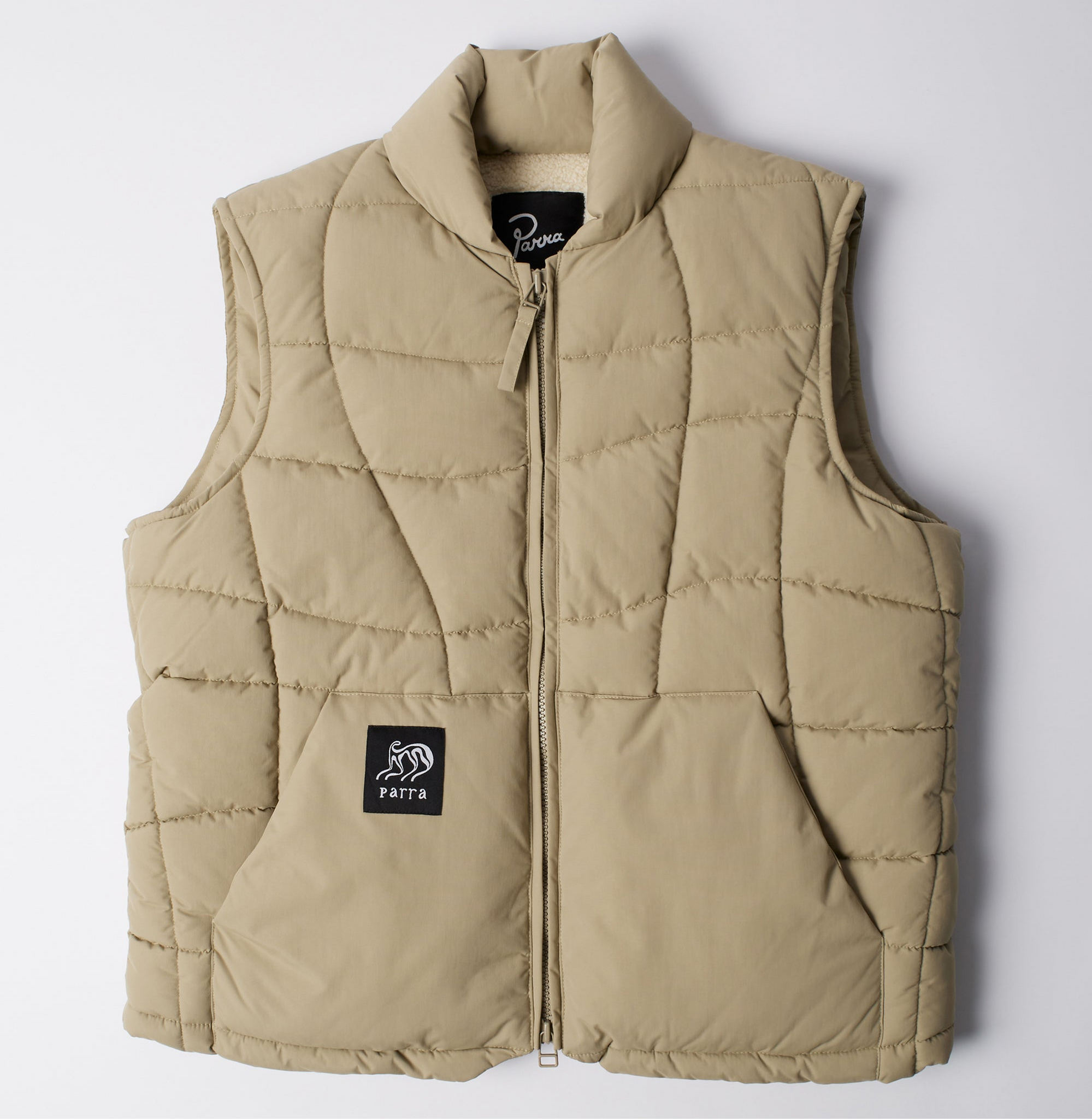 Waved Alien Puffer Vest