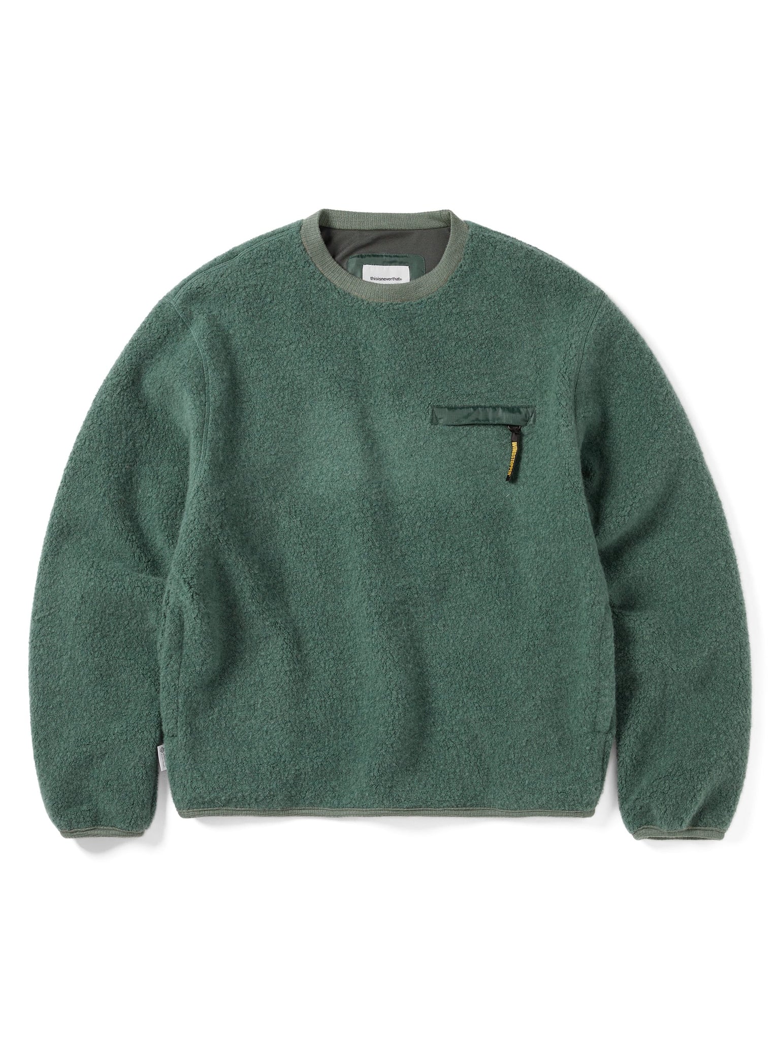 Gore-Tex Windstopper Wool Fleece Crewneck