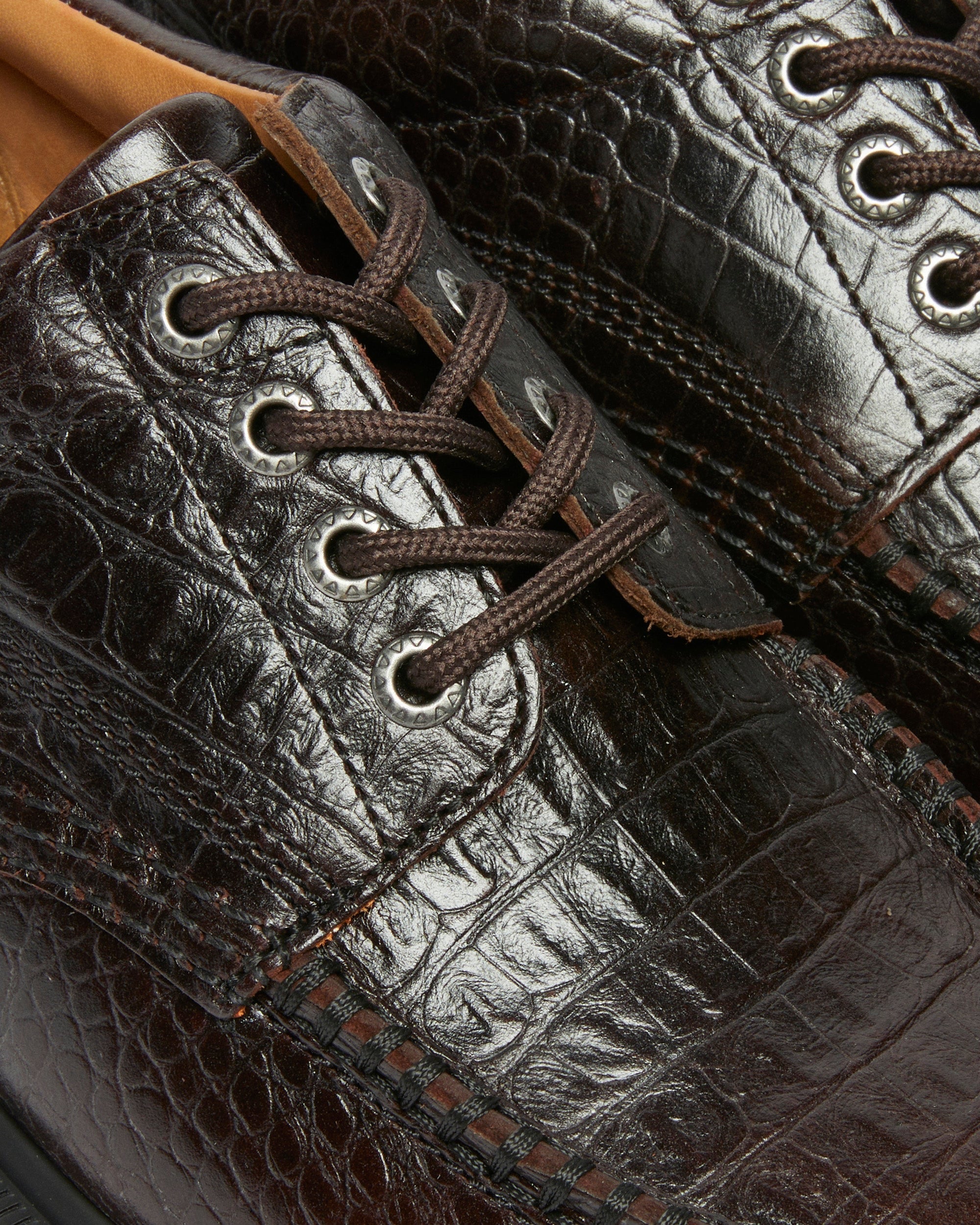 Lowell Crocodile Analine Leather Moc – VERY SPECIAL