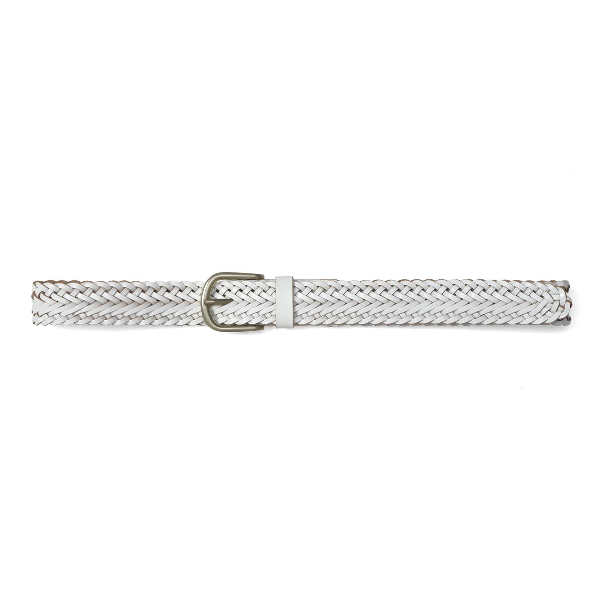 Leather Braided Belt