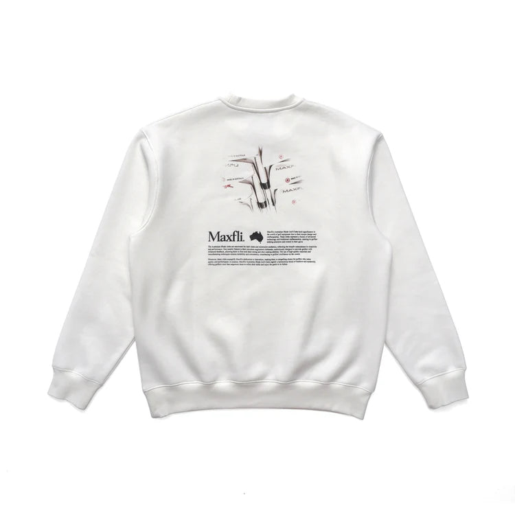 マイトレーナーアルファX Metalwood x Maxfli Aussie Blades Crewneck – VERY SPECIAL