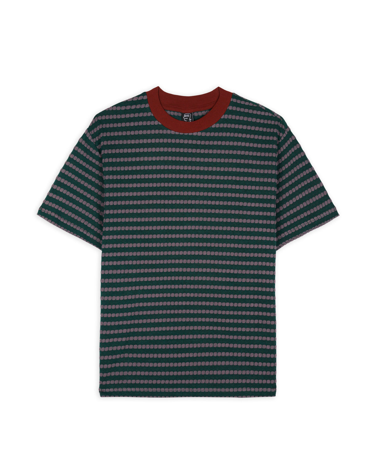 Raised Dot Striped T-shirt