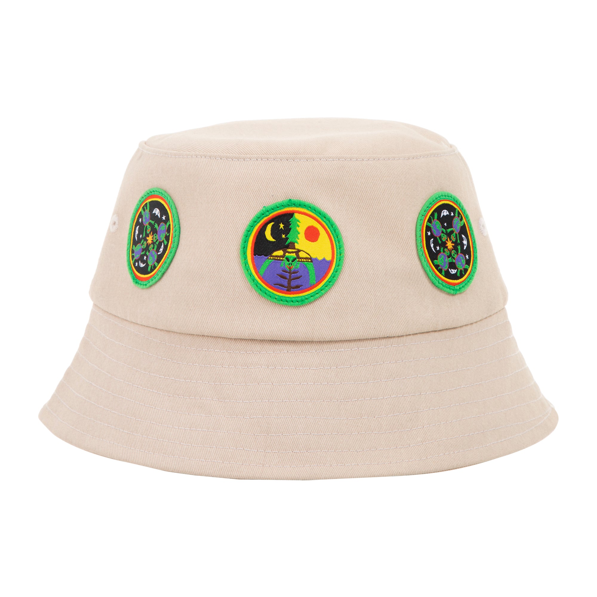 T.I.M.E Patches Bucket Hat