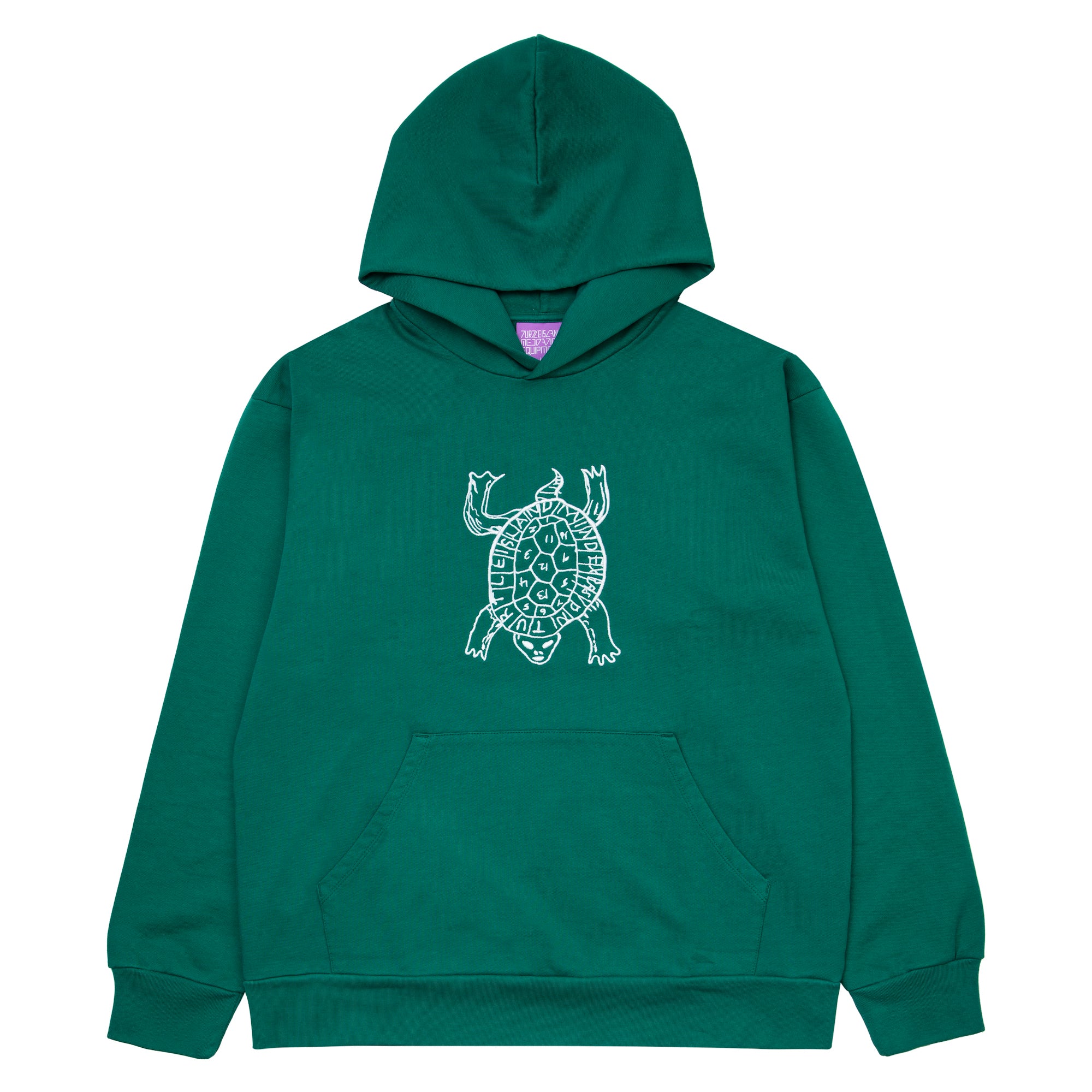 MASTERPICESOUND LOGO 気持ち良し HOODIE KELLY GREEN