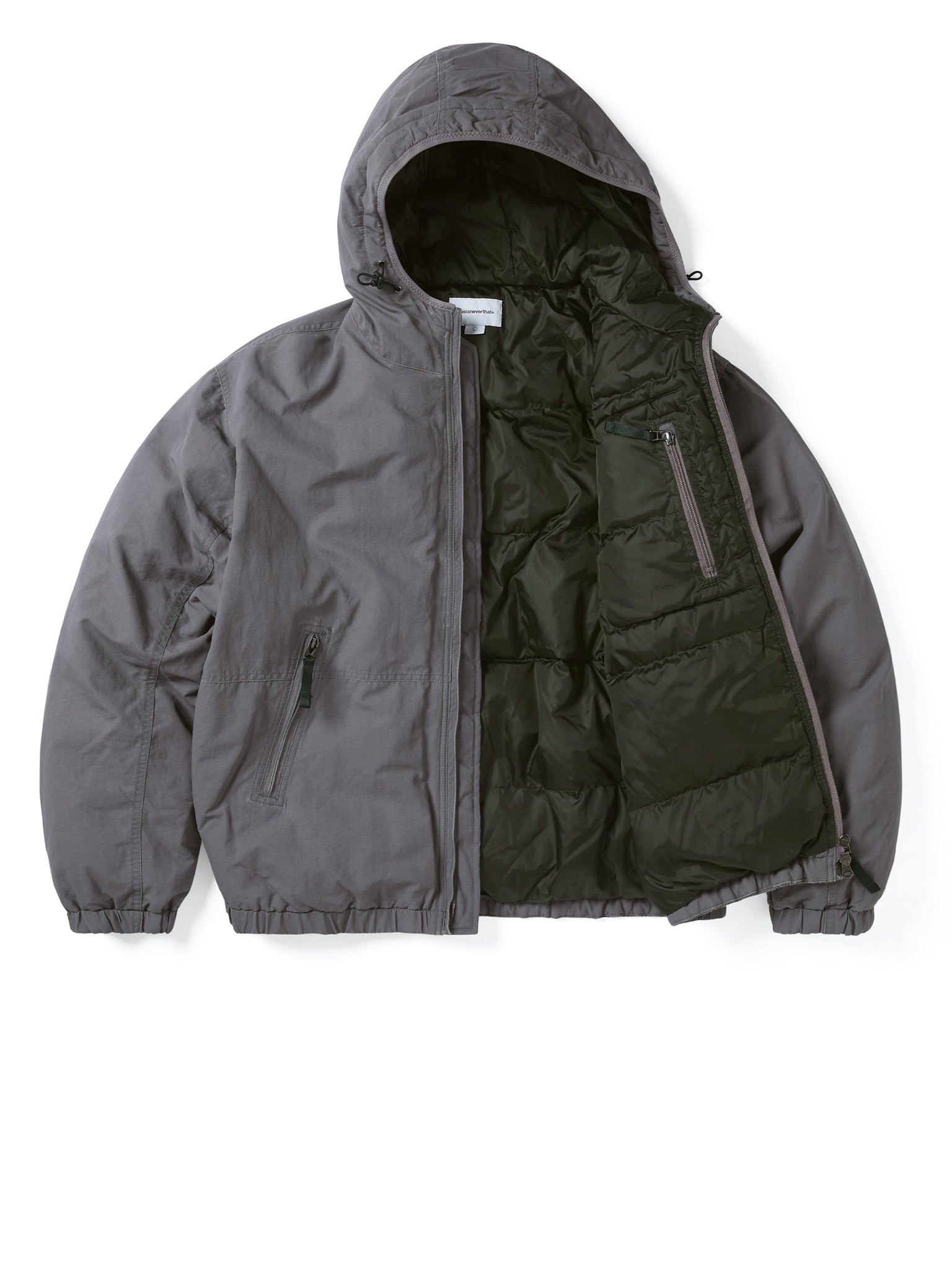 Washed Down Puffer Jacket