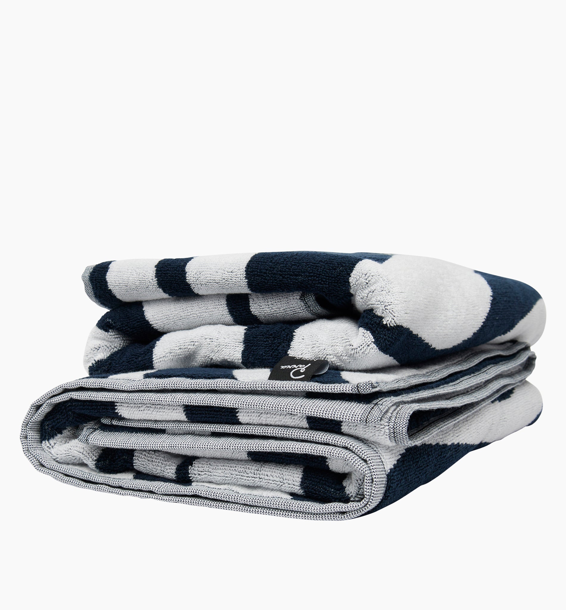 Waves of the Navy Bath Towel set of 2