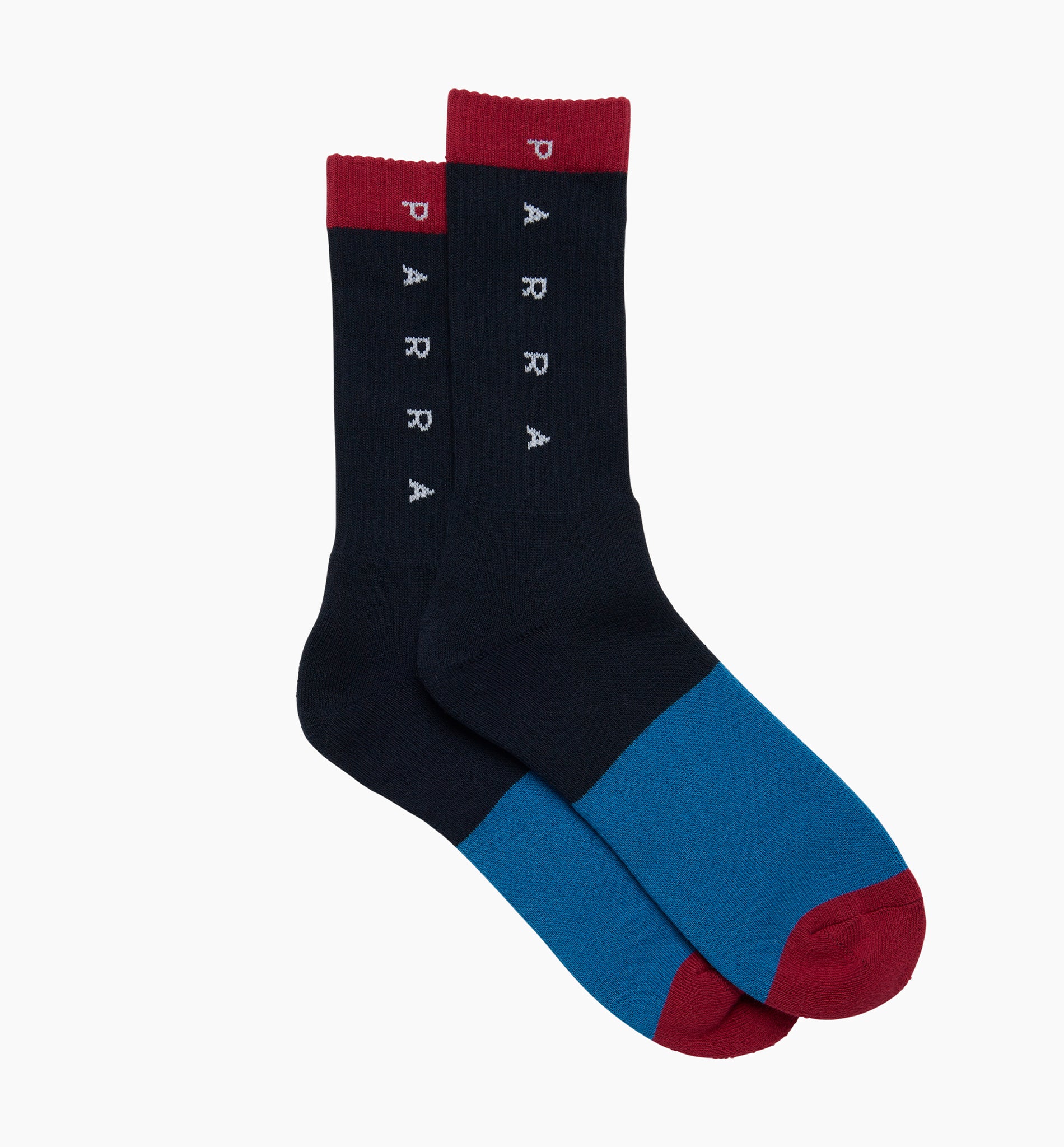 Horizontal Clean Logo Crew Sock