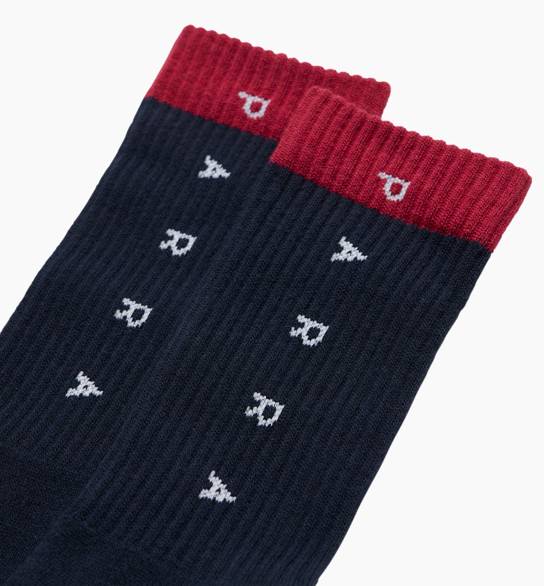 Horizontal Clean Logo Crew Sock