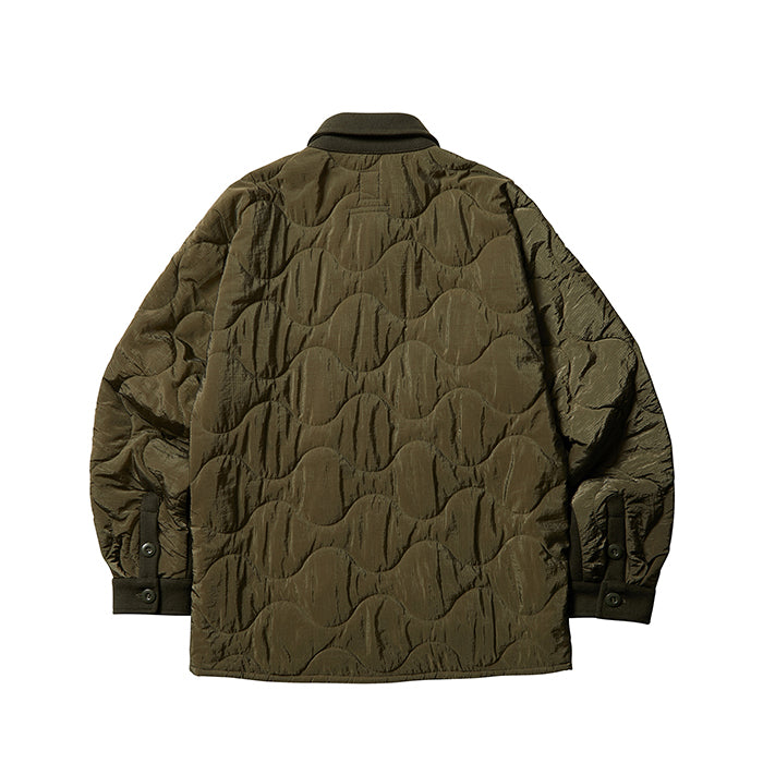 Quilted Utility Shirt Jacket
