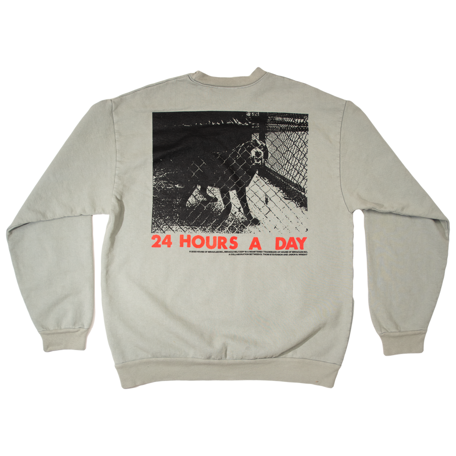 24 Hours A Day Crewneck
