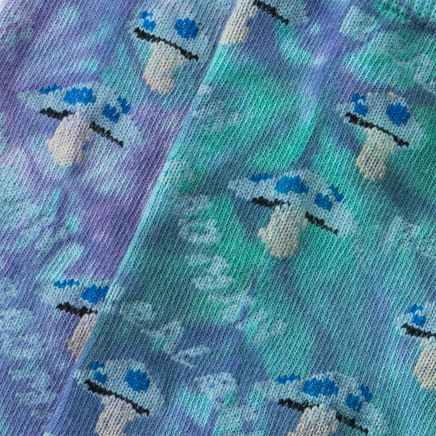 Shroomer Tie Dye & Embroidered Socks