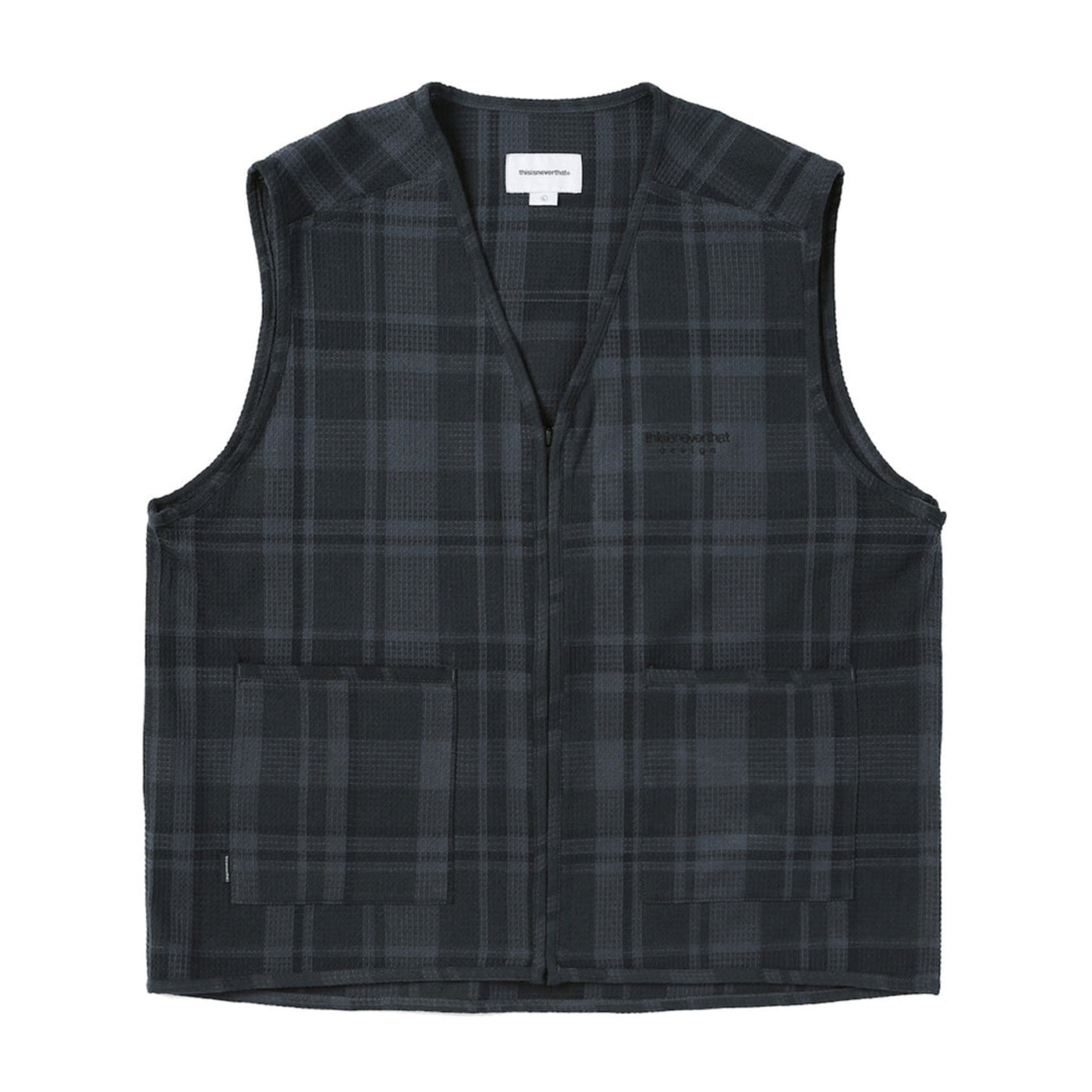 Waffle Check Vest