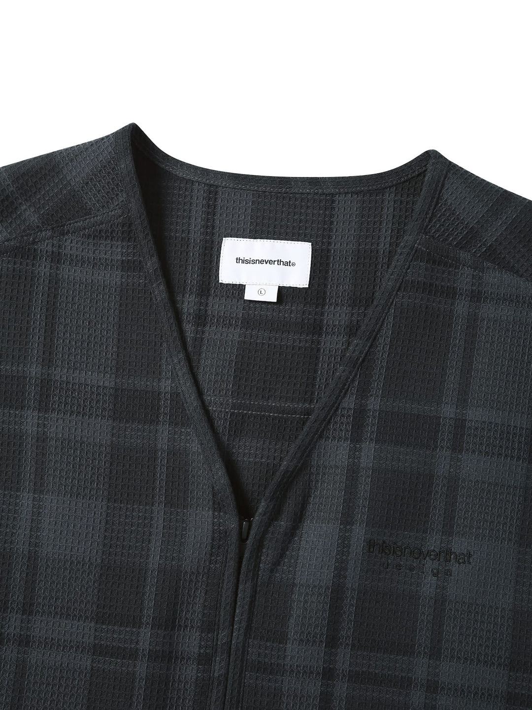 Waffle Check Vest