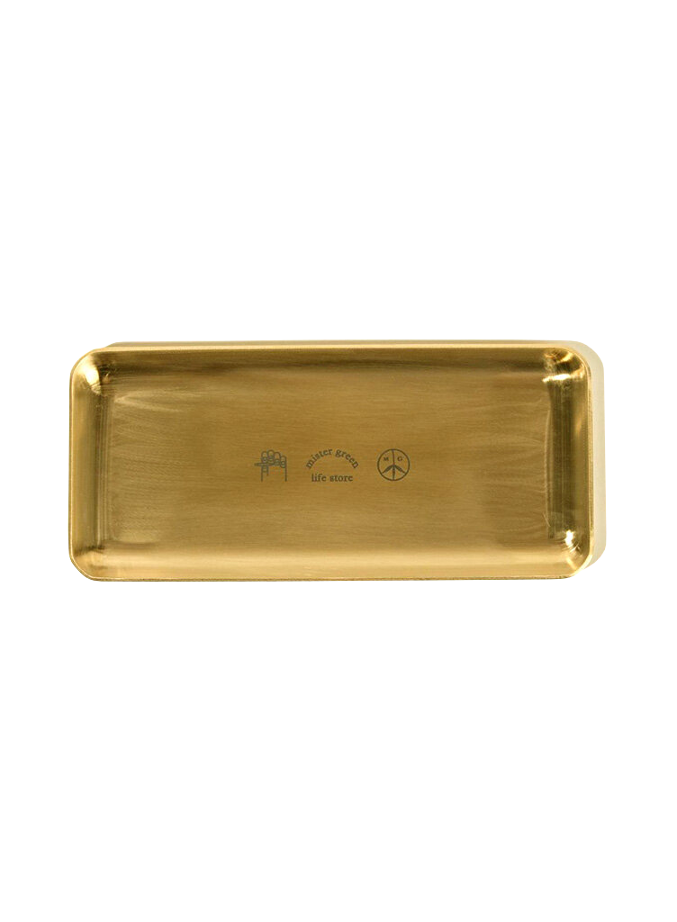 Logo Rolling Tray - Gold